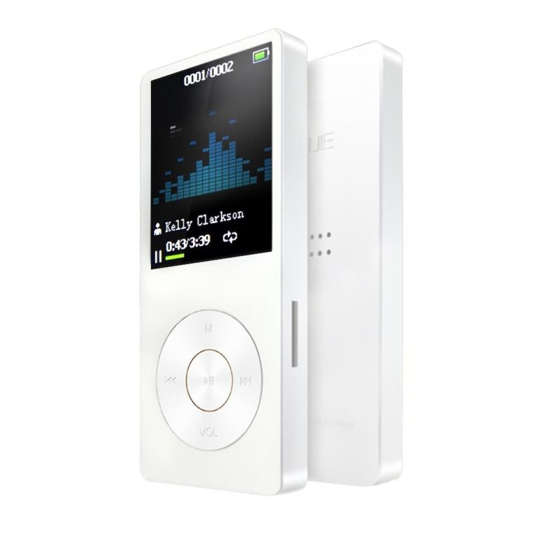 CFZC 8 GB Metall Körper MP3Player integrierter Lautsprecher Musik Player mit HD Kopfhörer/Voice