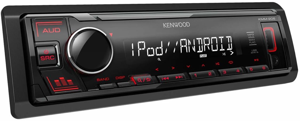 Kenwood KMM-205 USB-Autoradio mit RDS