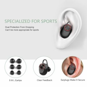 Muzili Bluetooth Ohrhörer für Sport