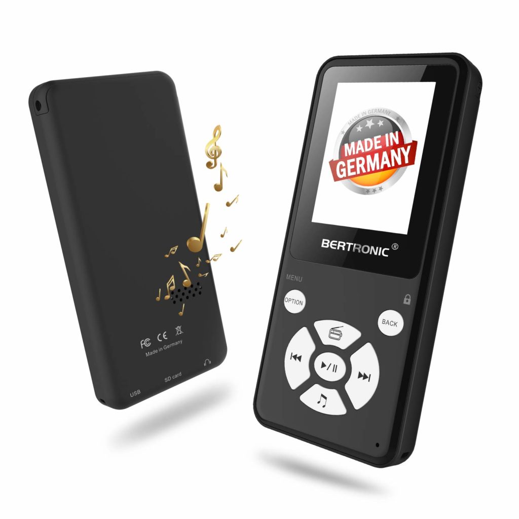 BERTRONIC Made in Germany Thor BC910 MP3 Player, 16 GB 2019 ★ Bis 80
