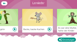 Die neue App Sing mit mir – Kinderlieder